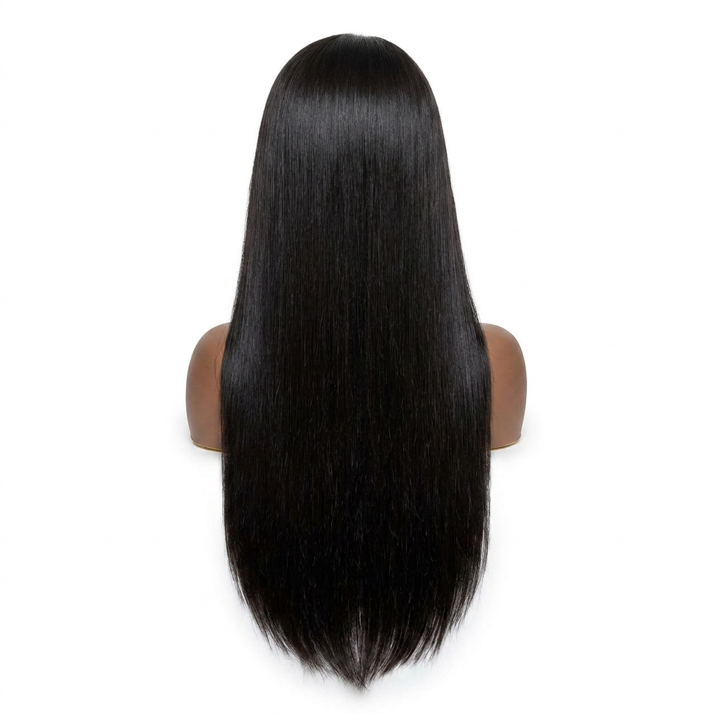 Raw Vietnamese Double Drawn Straight Wig | HD 4x4 Lace Closure