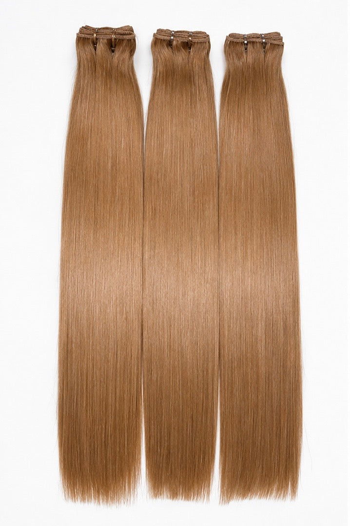 Raw Vietnamese Bone Straight Hair Bundle Set | 3 Bundles 300g Total