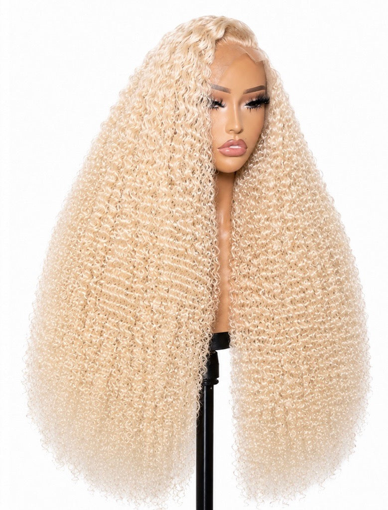 Raw Vietnamese Kinky Curly Wig | HD 13×4 Lace Frontal