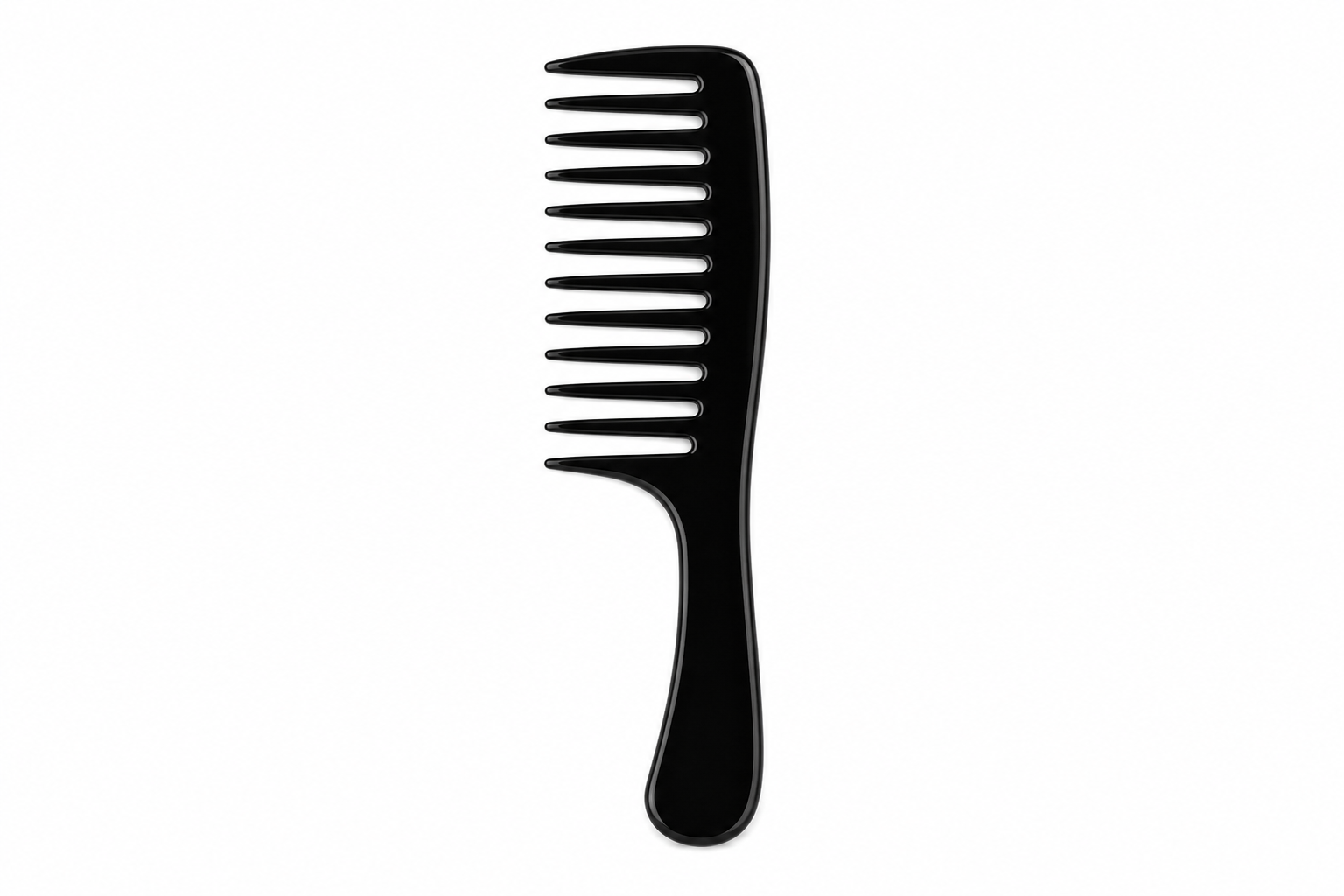 Ruba Wide-Tooth Comb | Detangling Tool for Raw Hair Wigs