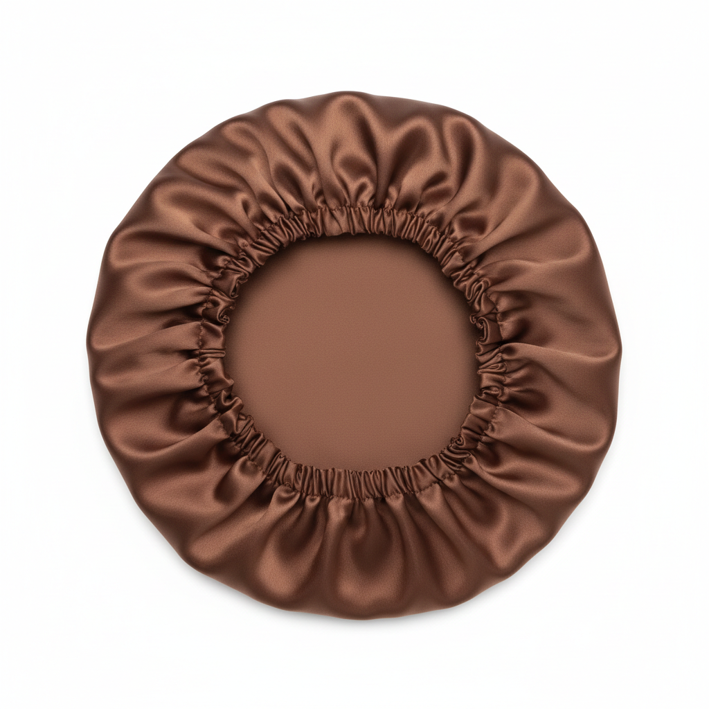 Ruba Satin Bonnet | Sleep Cap for Raw Hair Care